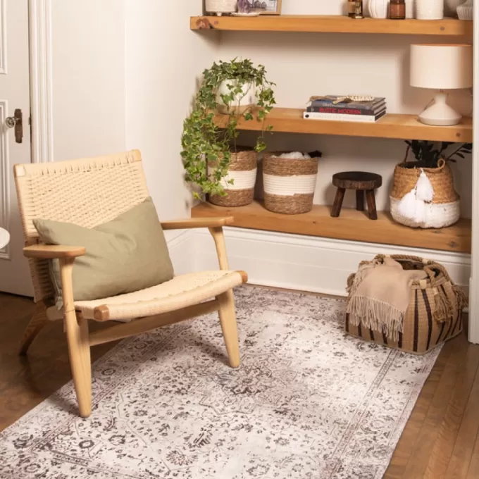 Flash Sale ZONE Tonya Cream, Brown And Grey